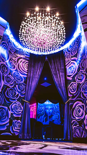 Interior of a Nightclub Renovation in Stamford, Connecticut